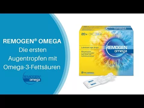 Vídeo sobre REMOGEN Gotas para los ojos Omega, 20X0,25 ml