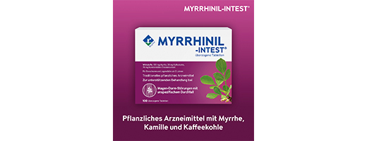 MYRRHINIL INTEST Comprimidos recubiertos, 100 unidades
