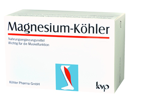 MAGNESIUM KÖHLER Cápsulas, 1X60 uds