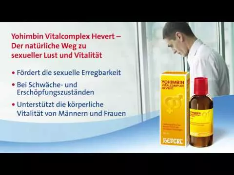 Vídeo sobre Yohimbina Vitalcomplex Hevert, 200 ml
