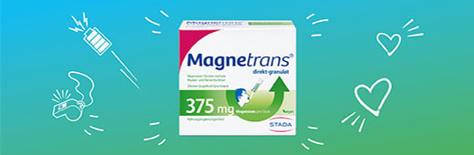 MAGNETRANS gránulos directos de 375 mg, 20 unidades
