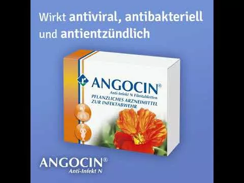 Vídeo sobre ANGOCIN Tabletas recubiertas con película antiinfección N, 500 piezas