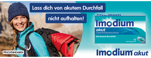 IMODIUM cápsulas duras agudas, 6 uds