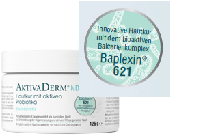 AKTIVADERM ND Neurodermatitis cura de la piel probióticos activos, 250 g
