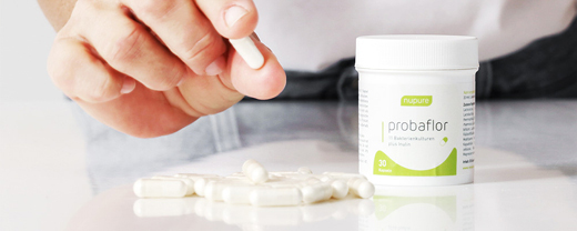 NUPURE probaflor Probióticos para la Restauración Intestinal Kps, 90 uds