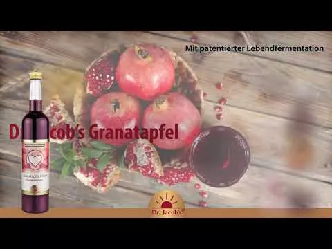 Vídeo sobre Elixir de granada Mediterráneo Dr. Jacob`s, 500 ml