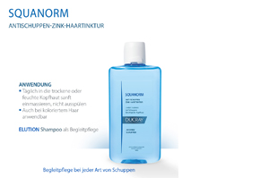 DUCRAY SQUANORM Tintura capilar de zinc anticaspa, 200 ml