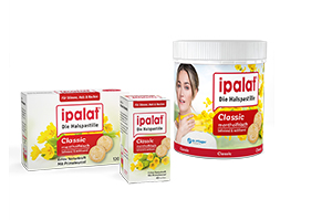 IPALAT Pastillas para la garganta classic, 120 uds