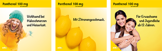 PANTHENOL 100 mg comprimidos Jenapharm, 100 uds