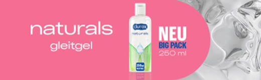 DUREX gel lubricante naturals extra sensible, 100 ml