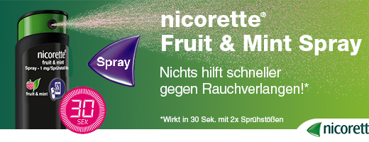 NICORETTE Fruta & Menta Spray 1 mg/spray NFC, 1 ud