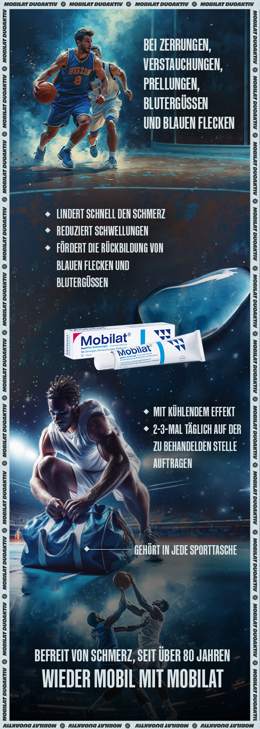 MOBILAT Duoaktiv gel para el dolor, 100 g