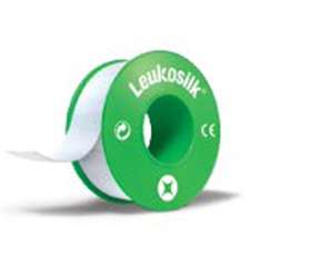 LEUKOSILK 5 cmx5 m, 6 piezas