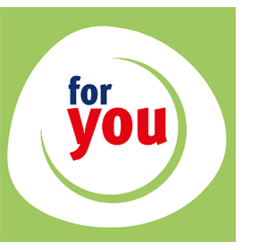 FOR YOU polvo de fresa protein power, 750 g