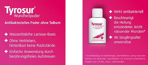 TYROSUR Polvo cicatrizante, 20 g