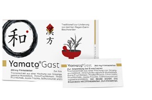YAMATOGAST 265 mg comprimidos recubiertos con película, 27 uds