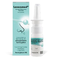 LEVOCAMED 0,5 mg/ml suspensión para pulverización nasal, 5 ml