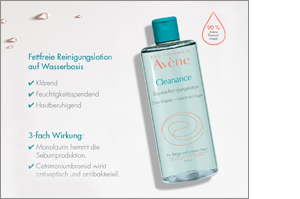 AVENE Loción limpiadora micelar Cleanance, 400 ml