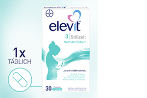 ELEVIT 3 Cápsulas blandas de lactancia, 30 uds
