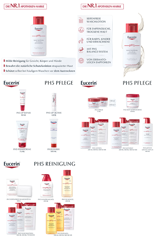 EUCERIN pH5 Loción Limpiadora Pieles Sensibles, 200 ml
