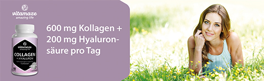 COLLAGEN 300 mg+Hyaluron 100 mg cápsulas de alta dosis, 60 uds