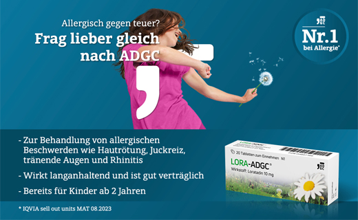 LORA ADGC Comprimidos, 50 uds