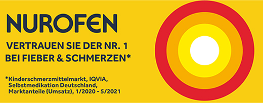 NUROFEN Zumo Junior Fiebre y Dolor Fresa 40 mg/ml, 100 ml
