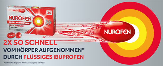 NUROFEN 400 mg cápsulas blandas, 30 uds