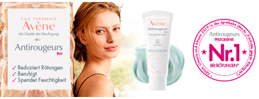 AVENE Crema calmante de día Antirougeurs SPF 30, 40 ml