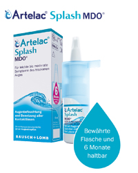 ARTELAC Salpicadura MDO Gotas oculares, 2X15 ml