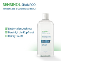 DUCRAY SENSINOL Champú con Physio Skin Protection, 400 ml