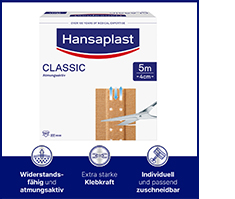 HANSAPLAST Escayola clásica 4 cmx5 m, 1 ud