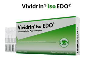 VIVIDRIN iso EDO colirio antialérgico, 30X0,5 ml