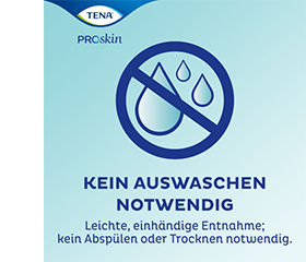 TENA WET Toallita 3en1, 48 uds