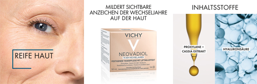 VICHY NEOVADIOL Crema de noche para la menopausia, 50 ml