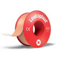 LEUKOPLAST 2,5 cmx5 m, 12 uds