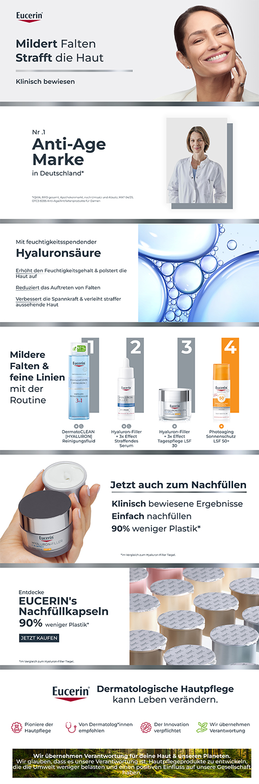 EUCERIN Anti-Age Hyaluron-Filler Día Piel Seca, 50 ml
