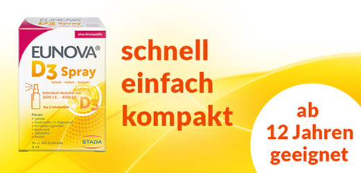 EUNOVA Vitamina D3 Spray, 8 ml