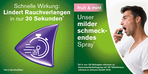 NICORETTE Fruta & Menta Spray 1 mg/spray NFC, 2 uds