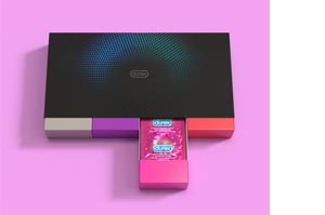 DUREX Preservativos Fun Explosion Mezcla de 4 variedades, 40 uds