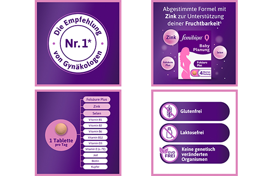 FEMIBION 0 Comprimidos de planificación infantil, 84 unidades