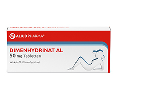DIMENHYDRINAT AL 50 mg comprimidos, 20 uds
