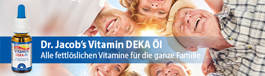 VITAMIN DEKA Gotas de aceite Dr.Jacob's, 20 ml
