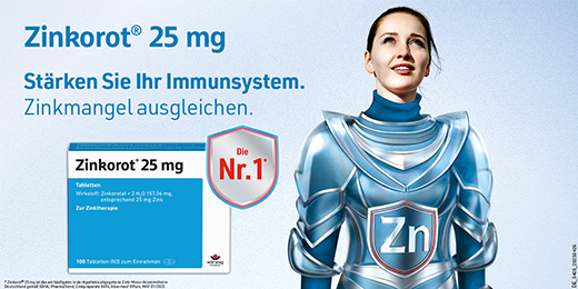 ZINKOROT 25 mg comprimidos, 100 uds