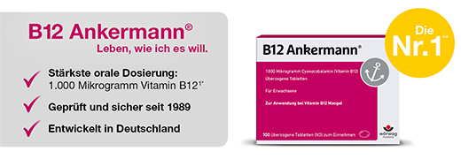 B12 ANKERMANN comprimidos recubiertos, 50 uds