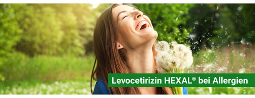 LEVOCETIRIZIN HEXAL para alergias 5 mg comprimidos recubiertos con película, 100 uds