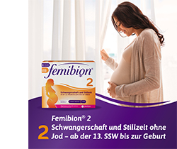 FEMIBION 2 Embarazo+Lactancia sin pastillas de yodo, 2X60 uds
