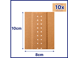 HANSAPLAST Escayola clásica 8 cm x 1 m, 1 ud