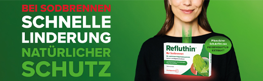 REFLUTHIN para el ardor de estómago comprimidos masticables fruta, 48 uds