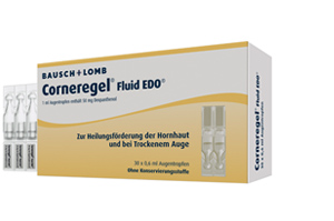 CORNEREGEL Líquido EDO Gotas oftálmicas, 30X0,6 ml